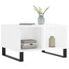 vidaXL Tavolino Salotto Bianco Lucido 60x50x36,5 cm Legno Multistrato