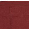vidaXL Panca Rosso Vino 100x35x41 cm in Tessuto