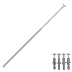 vidaXL Barra di Sicurezza per Finestra Regolabile 710-1200 mm