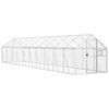 vidaXL Voliera Argento 1,79x10x1,85 m in Alluminio