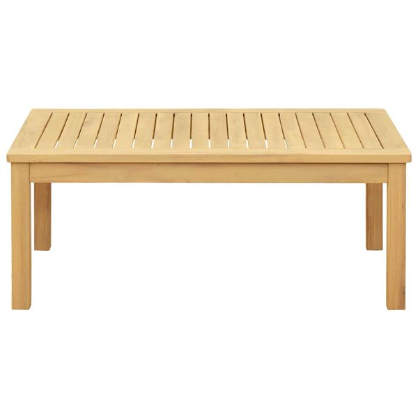 vidaXL Tavolino da Giardino 90x50x36 cm in Legno Massello di Acacia