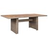 vidaXL Set da Pranzo da Giardino 9 pz con Cuscini in Polyrattan
