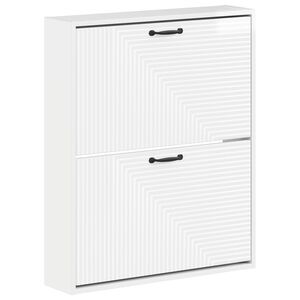 vidaXL Mobiletto per Scarpe da Muro HAARLEM 71 x 17 x 86 cm