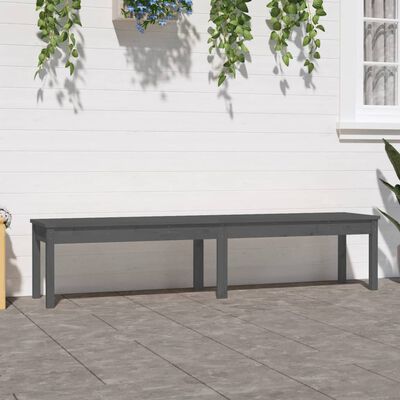 VIDAXL - Panca Da Giardino Estensibile 212,5x40,5x45 Cm Massello Pino