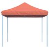 vidaXL Tenda da Festa Pieghevole Pop-Up Terracotta 292x292x315 cm