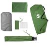 vidaXL Tenda da Campeggio a Cupola per 3 Persone Verde Impermeabile