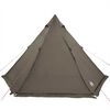 vidaXL Tenda Familiare Tipi per 6 Persone Marrone Impermeabile