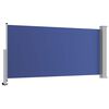 vidaXL Tenda Laterale Retrattile per Patio 120x300 cm Blu