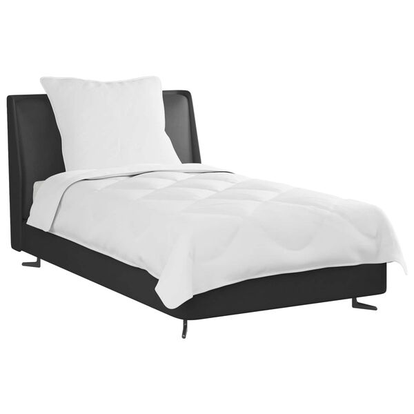 vidaXL Duvet per Tutte le Stagioni con cuscino 2 pcs Bianco Microfibra