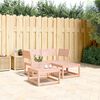 vidaXL Set Divani da Giardino 3 pz in Legno Massello di Douglas