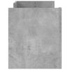 vidaXL Mobile per TV Grigio Cemento 100x35x40 cm Legno Multistrato