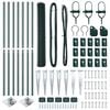 vidaXL Palo della recinzione Verde 10 x 1,4 m (rete 13 mm)