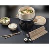 Bestron Cuociriso con Vaporiera Bamb&ugrave; e Set Sushi ARC100BBS 1 L Nero