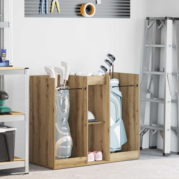 vidaXL Armadio per Golf Rovere artigianale 102 x 45 x 85,5 cm