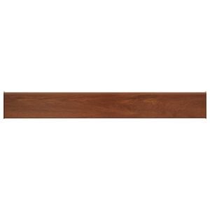 vidaXL Soglia della Finestra Legno Marrone 100 x 15 x 4,5 cm PVC
