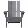 vidaXL Mobili da lounge da giardino 2 pcs Grigio chiaro