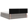 vidaXL Letto con contenitore e materasso Talpa 160 x 200 cm