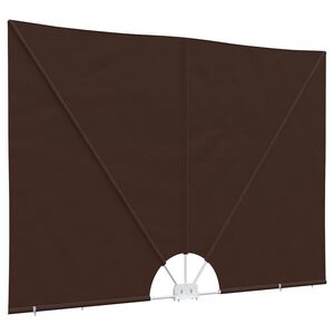 vidaXL Balcony Privacy Screen Rettangolare 240 x 160 cm Poliestere