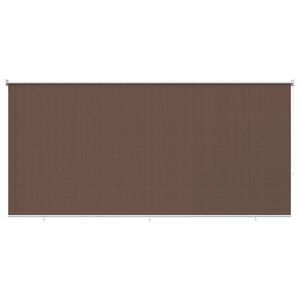 vidaXL Tenda a Rullo Esterno Blocco UV 90% Tortora 400 x 140 cm HDPE