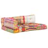 vidaXL Cuscino per Divani Pallet Multicolore in Tessuto Patchwork