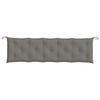 vidaXL Cuscino Panca Giardino Grigio Scuro M&eacute;lange 180x50x7 cm Tessuto