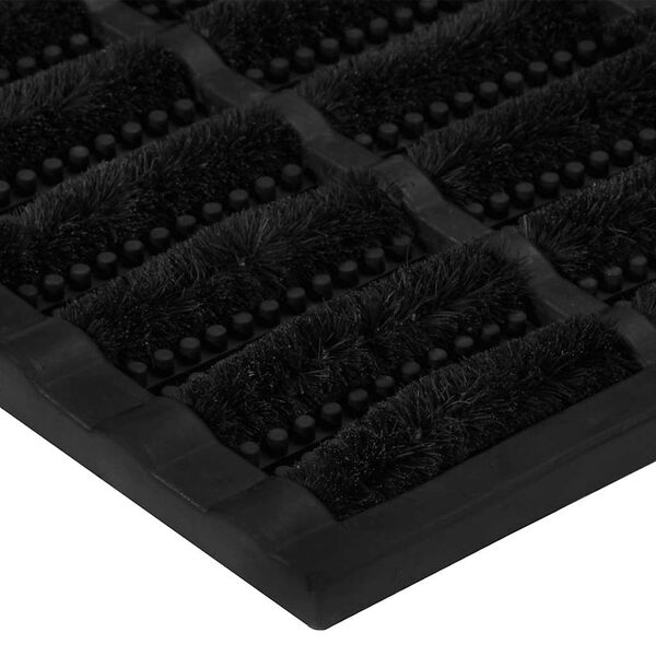 vidaXL Zerbino Rettangolare 45x75 cm in Gomma e Fibra di Cocco