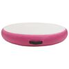 vidaXL Tappetino Ginnastica Gonfiabile con Pompa 100x100x20cm PVC Rosa