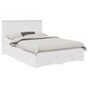 vidaXL Struttura del letto Bianco 140 x 190 cm Legno ingegnerizzato
