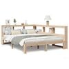vidaXL Letto Libreria senza Materasso 160x200 cm in Legno di Pino