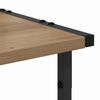 vidaXL Supporto per Stampante Rovere artigianale 41 x 28 x 33.5 cm