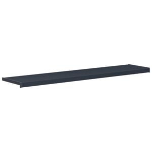 vidaXL Soglia della Finestra Antracite con Venature del Legno PVC