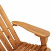 vidaXL Sedia Adirondack Giardino con Poggiapiedi Legno Massello Acacia