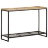 vidaXL Tavolo Consolle 110x35x75 cm in Legno Massello di Mango