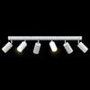 vidaXL Faretto da soffitto Bianco 73 x 6 x 16 cm Metallo