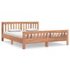 vidaXL Giroletto in Legno Massello di Teak 160x200 cm