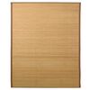 vidaXL Tappeto in Bamb&ugrave; 160x230 cm Marrone