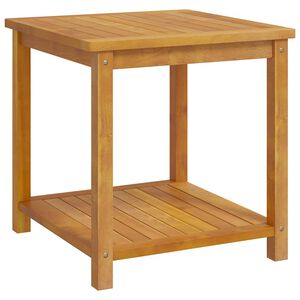 vidaXL Tavolino in Legno Massello di Acacia 45x45x45 cm