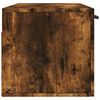 vidaXL Mobile a Parete Rovere Fumo 100x36,5x35 cm in Legno Multistrato