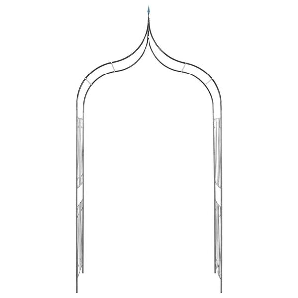 vidaXL Arco da Giardino per Piante Rampicanti Verde Scuro