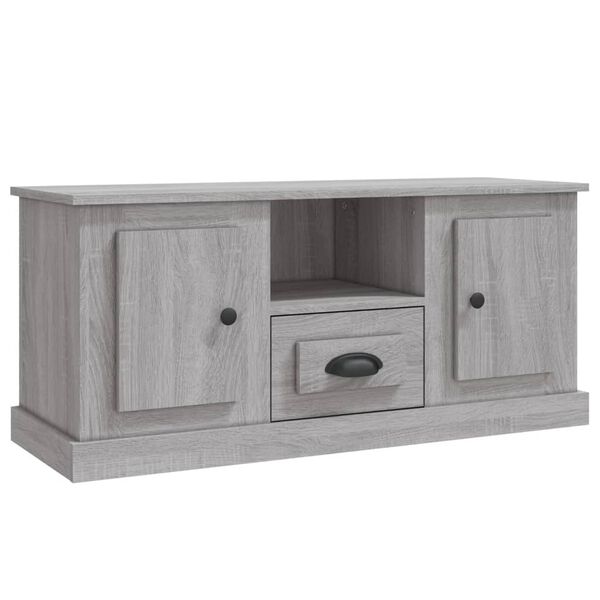 vidaXL Mobile TV Grigio Sonoma 100x35,5x45 cm in Legno Multistrato