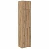 vidaXL Credenza 3 pcs Rovere artigianale