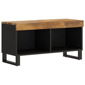 vidaXL Mobile Porta TV 85x33x43,5 cm in Legno Massello di Mango