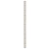vidaXL Membrana Antierbacce Bianca 2x25 m in PP