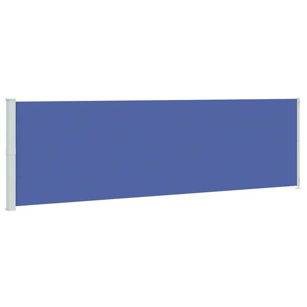 vidaXL Tenda da Sole Laterale Retrattile per Patio 180x600 cm Blu