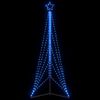 vidaXL Albero di Natale a LED 525 LED Blu 302 cm