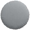 vidaXL Cuscini per Seduta 2 pcs Grigio chiaro &Oslash;40 x 13 cm Tessuto