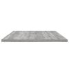 vidaXL Mensole Parete 4pz Grigio Sonoma 100x40x1,5cm Legno Multistrato