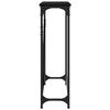 vidaXL Tavolino Consolle Nero 102x22,5x75 cm in Legno Multistrato