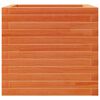 vidaXL Fioriera Giardino Marrone Cera 50x50x45,5cm Legno Massello Pino