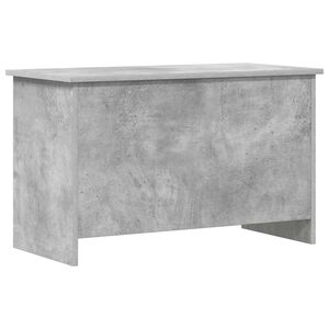 vidaXL Cassa di stoccaggio Grigio Cemento 80 x 40 x 50 cm